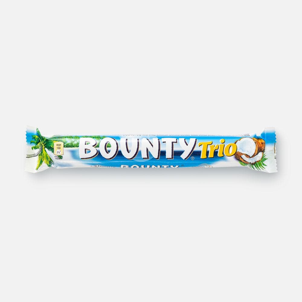 Шоколадный батончик Bounty Trio  82,5 г