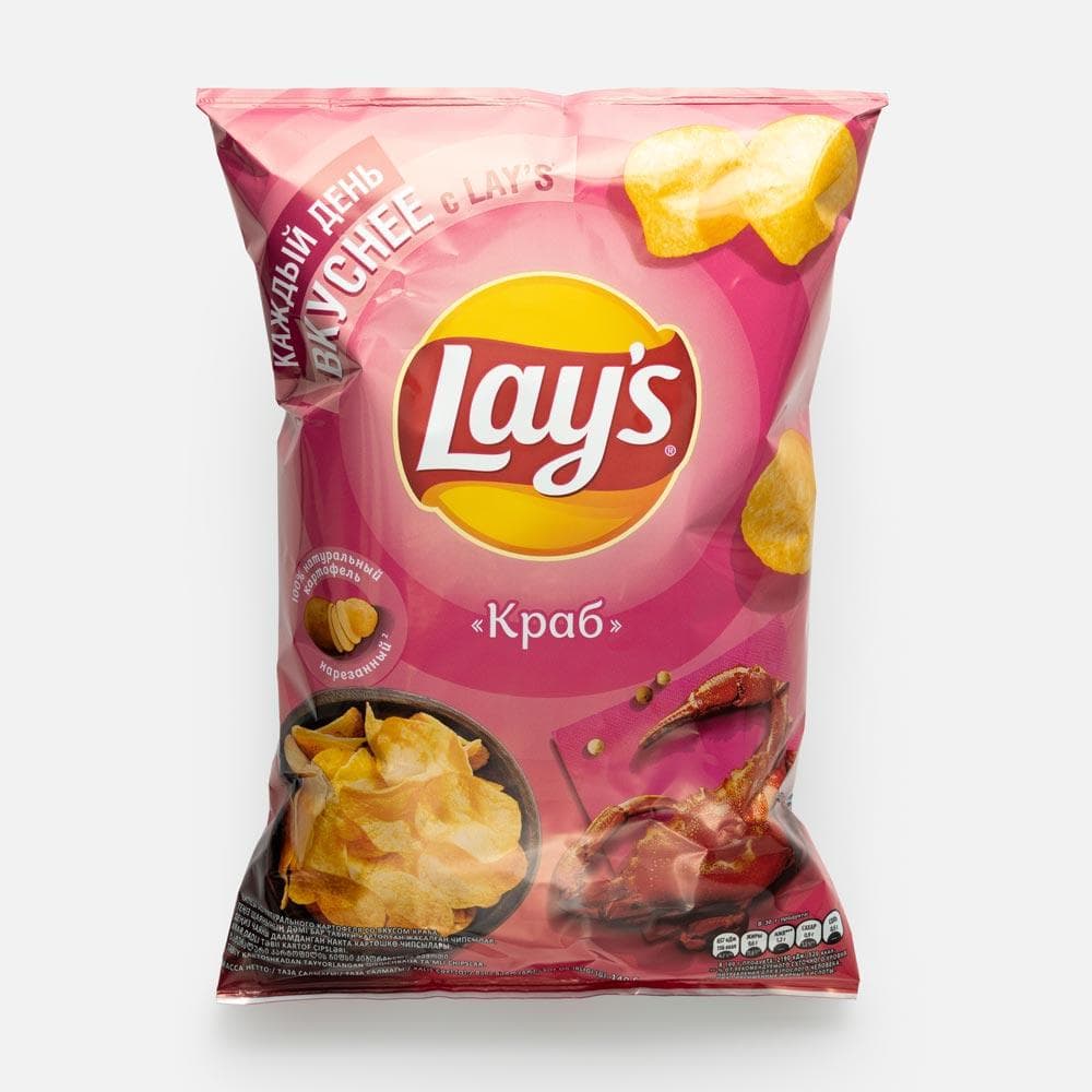 Чипсы Lay's, краб